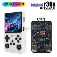 2026 R36s Arkos 2.0 R36 Tragbare Spielkonsole mit WLAN für Retro-Spiele, PSP Ultra Max Plus Konsole 64GB 2 RS 8