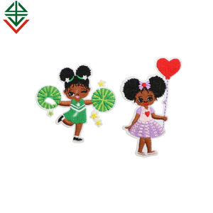 Parches Bordados Ecológicos para el Día de la Independencia, Lindos y Coloridos, para Niñas y Bebés, para Ropa - Product Image 2