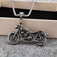 Collier de motard personnalisé style punk en acier inoxydable 316L pour homme, pendentif breloque, bijoux de mode, usage quotidien, cadeau, vente en gros