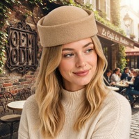 Chapeau de prière musulman en feutre pour homme, nouveau style, casquette de pilotheque islamique, chapeau d'hôtesse d'extérieur, élégant et luxueux, type Fedora, vente en gros