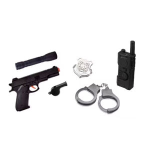 Nouvelle arrivée vente en gros enfants jeux de rôle jouets interactifs en plastique semblant jouer jouets <span class=keywords><strong>Police</strong></span> jouet <span class=keywords><strong>Police</strong></span> ensembles <span class=keywords><strong>Police</strong></span> pistolet ensemble - Product Image 3