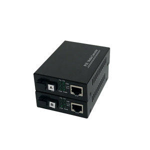 Convertidor de Medios Ethernet Gigabit Industrial Poe de Bajo Costo de Fábrica, 1 Fibra + 1 RJ45, 1310nm - Product Image 1