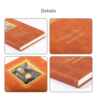 Carnet de notes A5 en cuir PU de luxe, personnalisé avec logo MOCIWORLD, promotionnel, 3D, découpé à la forme, fait main, 60 pages, scellé sous film plastique, vente en gros