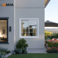 Ventanas Corredizas de PVC con Vidrio de Seguridad Multipunto, Eficiencia Energética, para Exteriores, Ventanas de Balcón de Vinilo