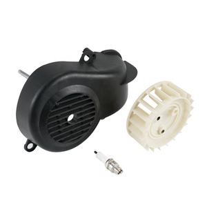 Ventilador de Enfriamiento por Aire Completo y <span class=keywords><strong>Cubierta</strong></span> NiceCNC con Bujía para Scooter <span class=keywords><strong>Yamaha</strong></span> <span class=keywords><strong>Jog</strong></span> 90cc de 2 Tiempos - Product Image 2