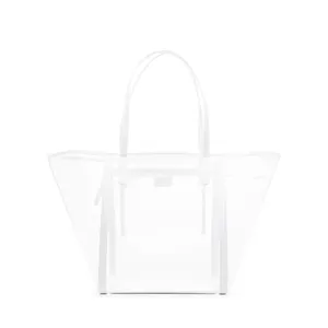 Customized New Design Portable Fashion TPU Transparent Tote Bag 33*28*20CM