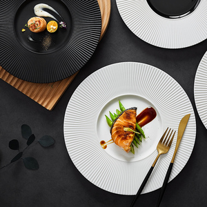 <span class=keywords><strong>Vajilla</strong></span> de Porcelana China Ecológica al por Mayor, Platos de Cerámica Blancos, Estilo <span class=keywords><strong>Vintage</strong></span>, Aptos para Alimentos - Product Image 5