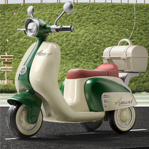 รถมอเตอร์ไซค์ไฟฟ้าสำหรับเด็ก รถสามล้อ ชาร์จไฟได้ พร้อมรีโมทคอนโทรล ของเล่นสำหรับเด็กอายุ 3-8 ปี - Product Image 4