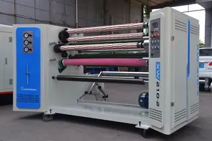 Maschinen herstellung Automatische BOPP Gum Tape Cutting Rückspul maschine