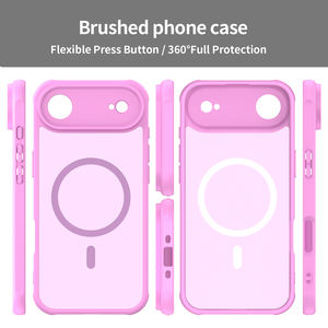 Couverture de téléphone semi-transparente Durable pour iphone 17 Air personnalisé peau abattage 2in1 coques de téléphone antichoc - Product Image 2