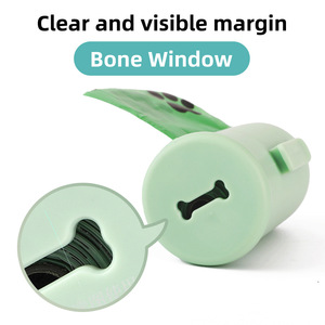 带皮带夹的便携式狗废物分配器快速存取耐用可重复使用的聚合物狗便便袋支架户外宠物清理 - Product Image 4