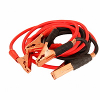 Câbles de démarrage en cuivre nu robustes en PVC pour batterie de voiture |   Câbles de démarrage pour véhicules, pour batteries mortes/faiblesses (2,5 m)