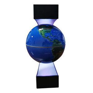 Globo giratorio con mapa de la <span class=keywords><strong>tierra</strong></span> del mundo en <span class=keywords><strong>forma</strong></span> de C, Globo flotante magnético, globo levitante magnético para decoración de escritorio, educación para niños - Product Image 3