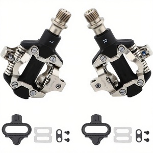 Pedal <span class=keywords><strong>de</strong></span> Bicicleta <span class=keywords><strong>de</strong></span> Montaña y Carretera <span class=keywords><strong>de</strong></span> Aluminio Ultraligero LEWEE con Autobloqueo Duradero y Diseño <span class=keywords><strong>de</strong></span> Doble Cara con Rodamientos Sellados - Product Image 3