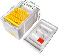 Nueva Caja de Plástico para la Cría de Abejas Reinas, Herramienta de Apicultura