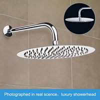 Pommeau de douche pluie ultra-mince de 8 pouces en acier inoxydable finition miroir pour salle de bain - Vente en gros