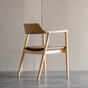 <span class=keywords><strong>Chaise</strong></span> de salle à manger <span class=keywords><strong>en</strong></span> bois massif au <span class=keywords><strong>design</strong></span> moderne, revêtement <span class=keywords><strong>en</strong></span> cuir, durable, style Hiroshima japonais, pour café, <span class=keywords><strong>en</strong></span> <span class=keywords><strong>noyer</strong></span> et frêne - Product Image 3