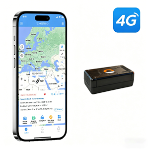 Dispositivo de Rastreo GPS 4G para Automóviles, Mini Rastreador Magnético Inalámbrico para Vehículos con Rastreo por <span class=keywords><strong>Mapa</strong></span> de Google para Autos, Motos y Camiones - Product Image 1