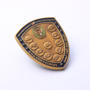 Moneda Conmemorativa de Latón de 25 mm, Diseño Sólido Dorado Mate, Personalizable, de Metal Anodizado, para Colección - Product Image 3