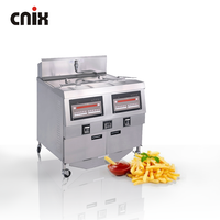Friteuse industrielle de haute qualité au gaz / Machine à frire le poulet KFC / Friteuse à frites OFE-322