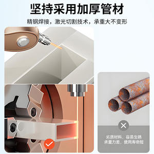 Lit d'infusion médical à plateau plat certifié ISO, lit d'infirmière en métal simple pour hôpital/clinique, patients externes, lit psychiatrique - Product Image 2