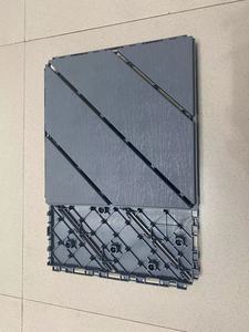 Interlocking Anti-Slip PP Plastic Deck Tiles for Indoor/Outdoor Use DIY Friendly No <b>Glue</b> Needed Weather Resistant & Easy Clean - Product Image 4