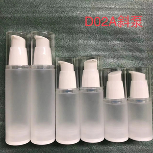 Biểu Tượng Tùy Chỉnh Rõ Ràng Frosted 20Ml/30Ml/50Ml Không Có Không Khí Huyết Thanh Mỹ Phẩm <span class=keywords><strong>Lotion</strong></span> Chai Với Độc Đáo Bơm Tinh Dầu Mắt Kem Dầu Gội Đầu - Product Image 2