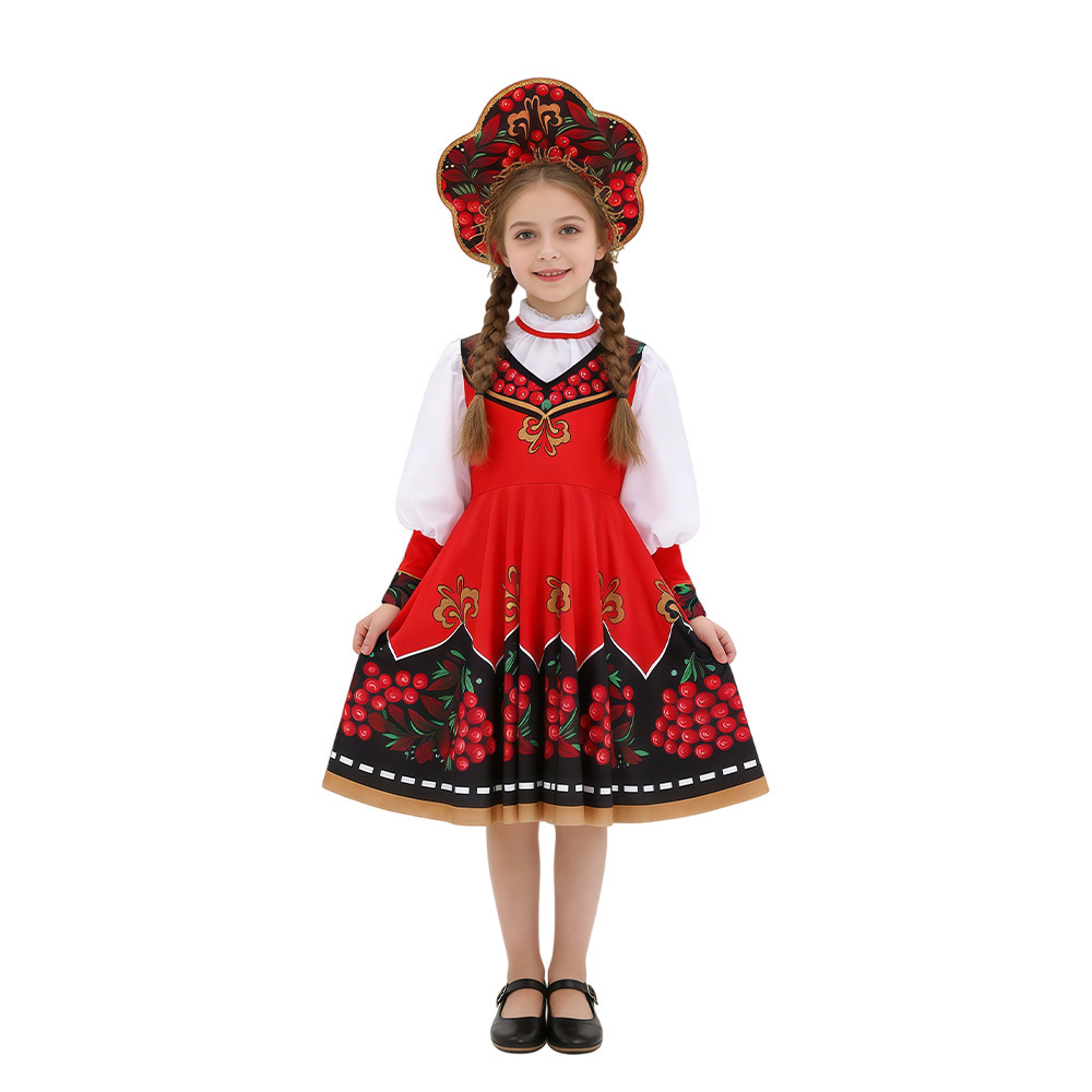 Fille aux fruits rouges
