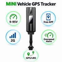 Pelacak GPS Mobil 2G GSM Perangkat Pelacak Kendaraan dengan Lokasi Real Time, Deteksi ACC, dan Alarm Anti Maling