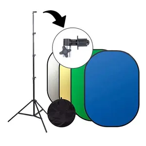 Factory Supply Studio Achtergrond Achtergrond Draagbare Foto Achtergrond Fotografie Achtergrond Stand Met Telescopische Lat