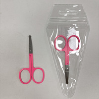 Fabrieksmatige mini-manicureschaartjes, wenkbrauwschaartjes, neushaarschaartjes met stompe punten