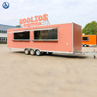 Remorque alimentaire de luxe, personnalisée, mobile, pour hot-dogs, camion de restauration rapide, remorques de concession, chariot alimentaire entièrement équipé