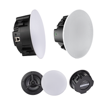 Hochwertige Aktive Deckenlautsprecher 60W WiFi BT Multiroom AirPlay Verstärker Deckenlautsprecher für Kirche Zuhause Café Soundsystem