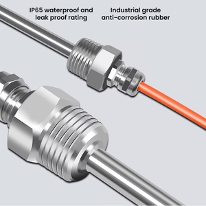 Termistor <span class=keywords><strong>NTC</strong></span> 5K10K50K100K Sensor Suhu <span class=keywords><strong>Probe</strong></span> Suhu Ulir 4-titik G1/2 Akurasi 1% - Product Image 3