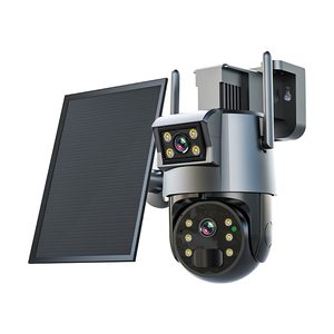 Ubox 8MP ống kính kép ngoài trời không thấm nước <span class=keywords><strong>CCTV</strong></span> Hệ thống an ninh 4 gam <span class=keywords><strong>GSM</strong></span> Mạng tầm nhìn ban đêm CMOS cảm biến HD năng lượng mặt trời máy ảnh PTZ chức năng - Product Image 1