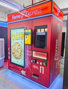 Máquina Expendedora de Pizza Iplaysmart, Máquinas Expendedoras de Pizza Inteligentes en Venta, Máquina Expendedora de Pizza para Exteriores - Product Image 1