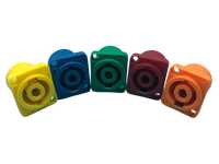 Connecteurs de haut-parleurs, prise Jack femelle à 4 broches pour connecteur Audio mâle à 4 pôles convertisseur d'amplificateur de haut-parleur