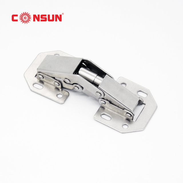 Consun Hot Selling Factory Production 4 Inch Frog Hinges Easy on Kitchen Hardware Hydraulic Door Cabinet Furniture Hinge