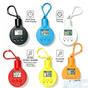 Música electrónica, indicador de hora, alarma con botón, sonido fuerte, mochila para estudiantes, pequeño regalo - Product Image 2