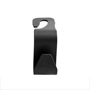 <b>Car</b> Headrest <b>Hook</b> Plastic Single <b>Hook</b> For Rear Seat Phone Holder With Storage Pocket - Product Image 5