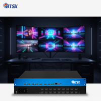 Processeur vidéo 4K60 haute définition : 18 sorties, superposition multi-volets et commutation transparente pour conférences et studios