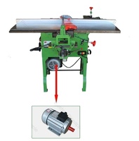 Machine à bois multifonctionnelle 260 mm avec scie, dégauchisseuse, raboteuse, perceuse et mortaiseuse pour diverses tâches de menuiserie