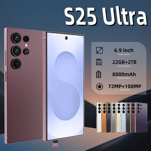 Expédition mondiale, téléphones mobiles originaux S25 Ultra+, <span class=keywords><strong>grand</strong></span> <span class=keywords><strong>écran</strong></span>, Android 13.0, smartphone 5G, 12 Go + 512 Go, téléphones <span class=keywords><strong>pas</strong></span> chers - Product Image 3