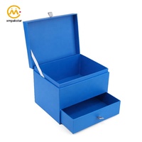 Boîte cadeau magnétique en carton avec tiroir coulissant, impression personnalisée de votre design, avec logo personnalisé