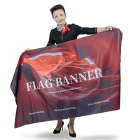 Livraison rapide Logo d'impression personnalisé Drapeaux de l'équipe NFL Promotion Publicité Drapeaux de football Bannières
