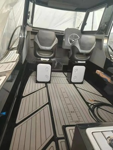 Pantoon-barco de pesca de nuevo diseño chino, barco de pesca de <span class=keywords><strong>jet</strong></span> ski, barco de pesca con cabina de aluminio certificado, 2022 - Product Image 3