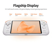 Console de Jeu Portable 1080P Écran Tactile Wi-Fi Android 14 Joystick RGB à Déclencheur Linéaire (67M Couleurs) 3 Styles Précis et Portables