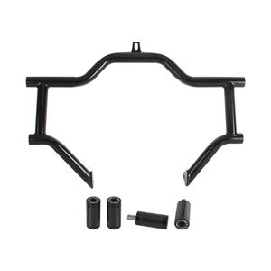 Protection de moteur haute 2 étapes DesignCrash Bar pour Harley Touring Road King Street Glide Electra Glide <span class=keywords><strong>CVO</strong></span> Freewheeler <span class=keywords><strong>2009</strong></span>-2024 - Product Image 1