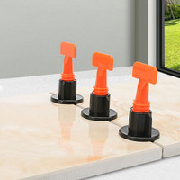 1/8 1/16 1.5mm T plancher céramique cale carrelage système de nivellement niveleur sec suspendu carrelage accessoires croix entretoise nivellement Clips
