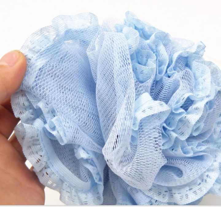 PPHAO Luffa-Schwamm XXL – 75 G, Weicher Peeling-Netz Aus Recyceltem PE, Für Rücken & Körper